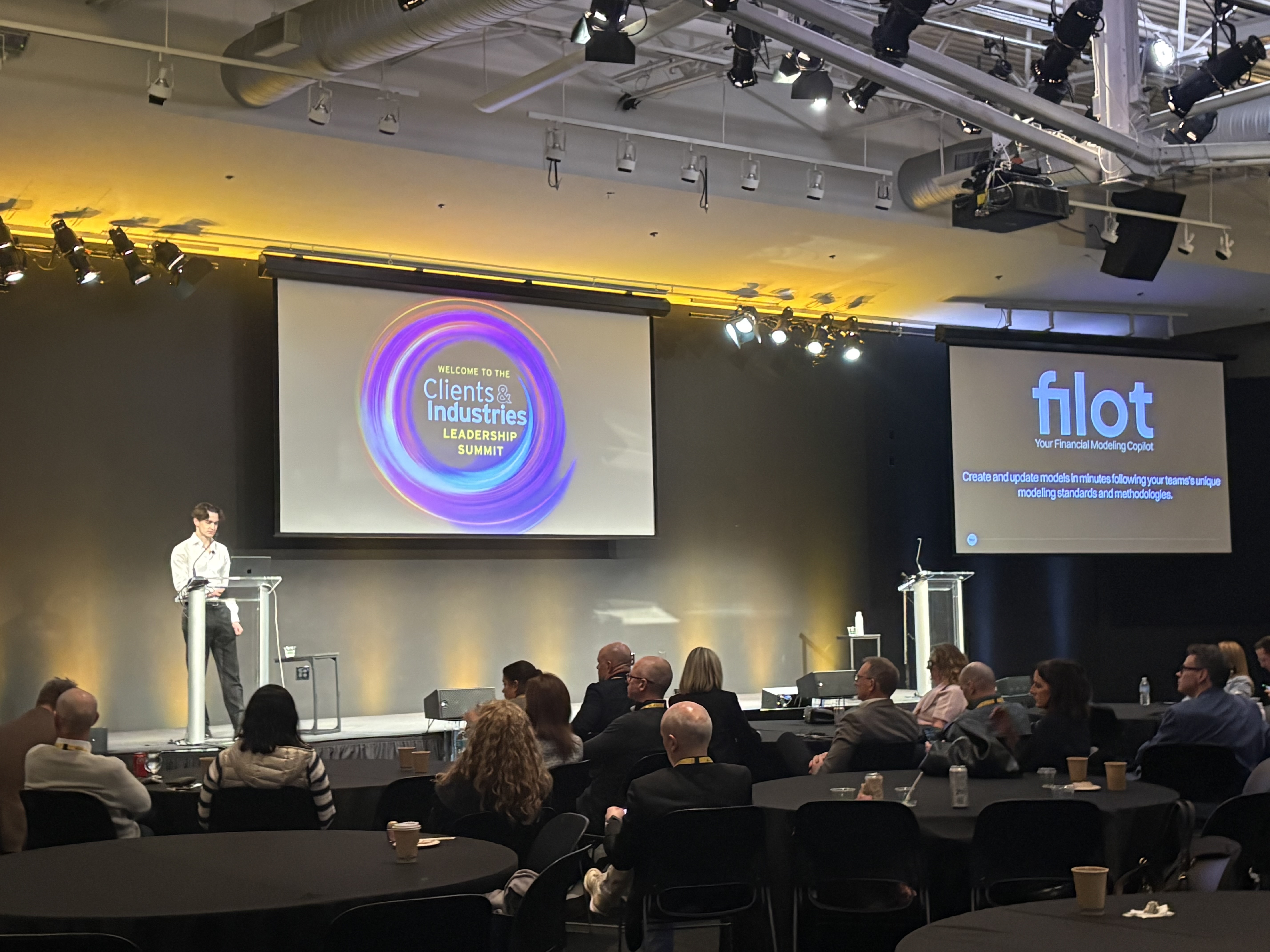 Feilot Filot Presents at EY Leadership Summit in Palo Alto - Filot